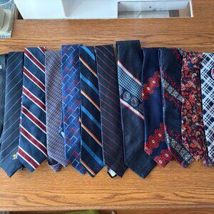$1-$3 each Neckties for quilting and crafts